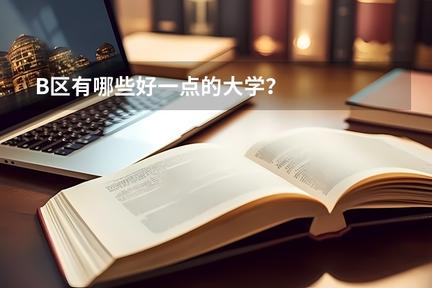 B区有哪些好一点的大学？