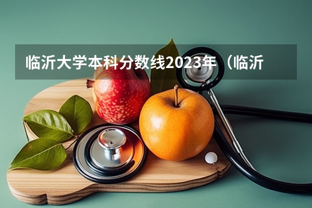 临沂大学本科分数线2023年（临沂大学历年分数线）