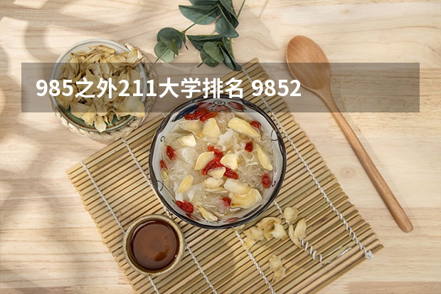 985之外211大学排名 985211大学排名表