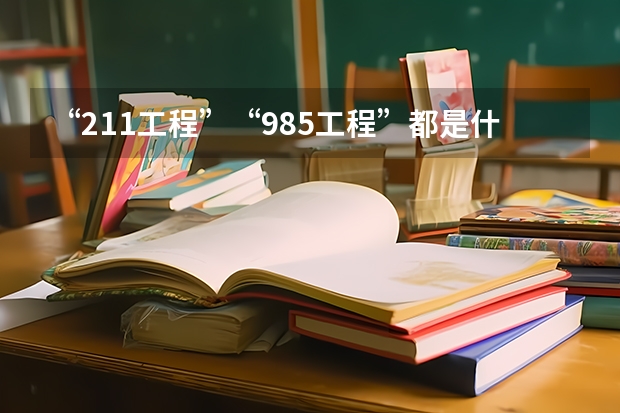 “211工程”“985工程”都是什么？有哪些区别呢？