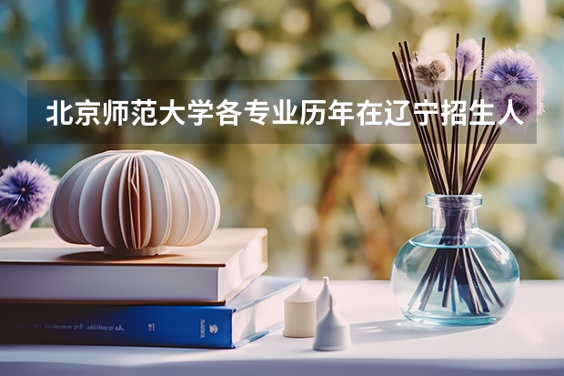 北京师范大学各专业历年在辽宁招生人数是多少