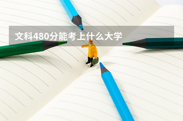 文科480分能考上什么大学