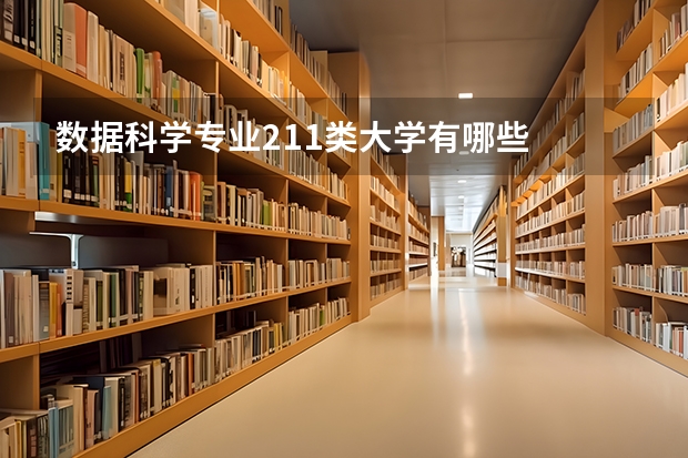 数据科学专业211类大学有哪些