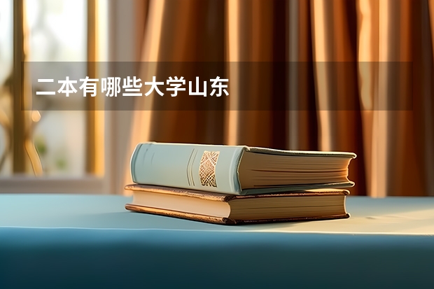 二本有哪些大学山东