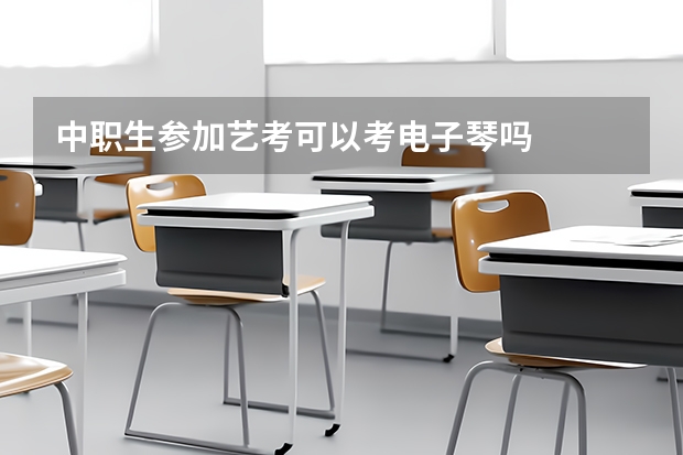 中职生参加艺考可以考电子琴吗