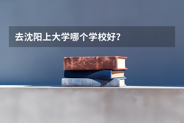 去沈阳上大学哪个学校好？