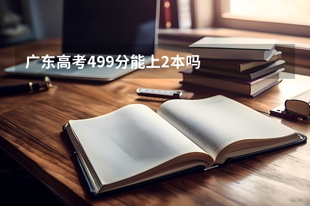 广东高考499分能上2本吗