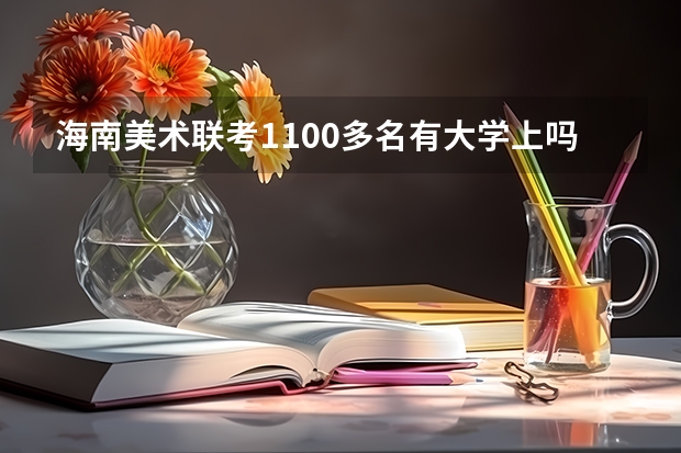 海南美术联考1100多名有大学上吗？