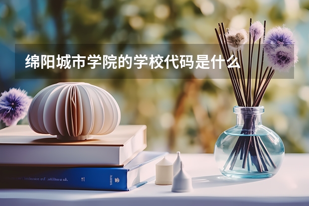 绵阳城市学院的学校代码是什么